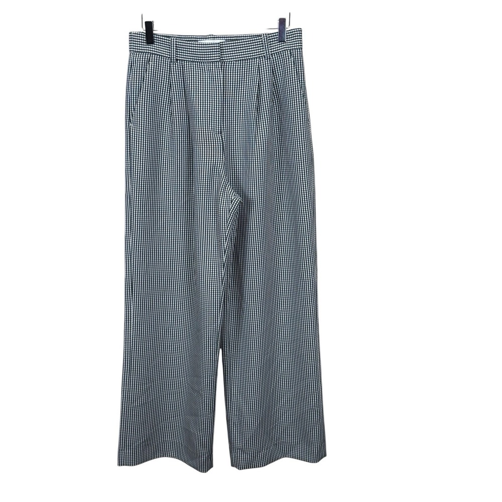 Abercrombie & Fitch Womens Sloane Tailored Pant Black Checked Size 29S